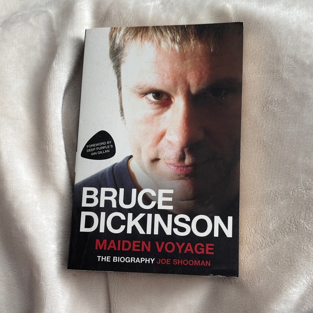 Bruce Dickinson Maiden Voyage Biography Book